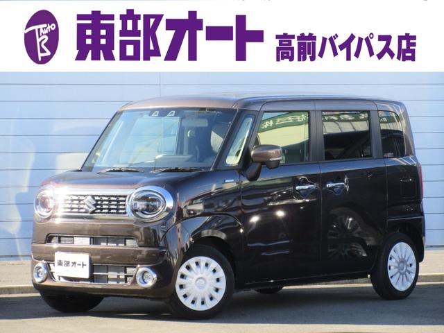 スズキ ワゴンＲスマイル ハイブリッドＸ　社外メモリーナビ　フルセグＴＶ　セーフティプラスパッケージ装着車　ビルドインＥＴＣ　運転席シートヒーター　レーダークルコン　両側パワースライド　ヘッドアップディスプレイ　５面スモーク