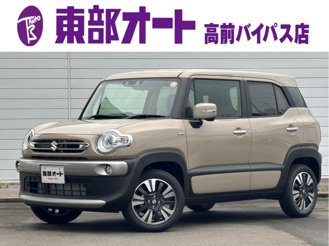 クロスビー ハイブリッドＭＺ　４ＷＤ　ターボ　純正７インチナビ　フルセグＴＶ　全方位モニター　ステアリングスイッチ　レーダークルーズ　コーナーセンサー　シートヒーター（1枚目）