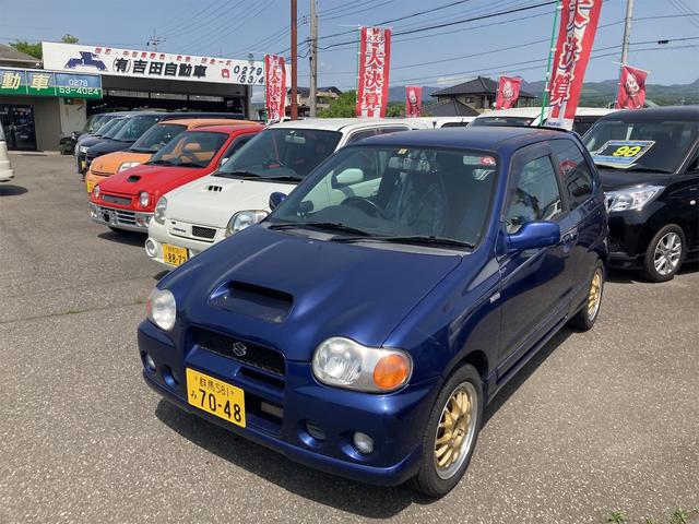 ＲＳ／Ｚ　ターボ　４輪ディスク　Ａ／Ｔ　スズキスポーツマフラー　ブーストメーター　スズキスポーツリヤショック