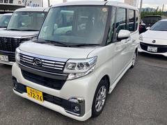 タント カスタムX ナビTV Bluetooth バックカメラ LEDヘッドランプ 左オートスライド シートヒーター シートカバー 中古車画像