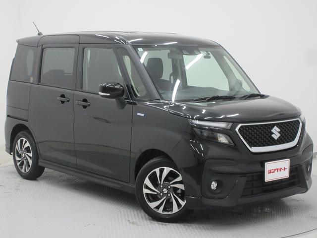 ハイブリッドＭＶ　４ＷＤ　衝突軽減ブレーキ　ナビ　バックカメラ　ＥＴＣ　ブルートゥース　両側電動スライドドア　ヘッドアップディスプレイ　クルーズコントロール　左右シートヒーター　ＬＥＤヘッドライト・フォグ　スマートキー