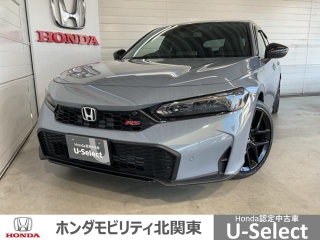 シビック(ホンダ) ＲＳ　当社デモカー　前後純正ドラレコ装着車　ＬＥＤヘッド　コーナーセンサー　衝突被害軽減ブレーキ　Ｂカメラ　禁煙車　シートヒーター　パワ−シ−ト　フルセグＴＶ　スマートキー　クルーズコントロール　ＥＴＣ 中古車画像