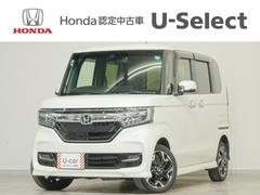 ホンダ　Ｎ−ＢＯＸカスタム　Ｇ　Ｌターボホンダセンシング　ワンオーナー　８インチ純正ナビナビ連動ドラレコシートヒーター両側電動スライドドアＬＥＤオートライトオートハイビーム