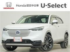 ヴェゼル e:HEVZ ワンオーナーコネクトディスプレイ前後ドラレコシートヒーターLEDオートライトオートハイビームステアリングヒーター電動リアゲートパーキングセンサーブラインドスポットインフォメーション 1オナ スマキ 中古車画像