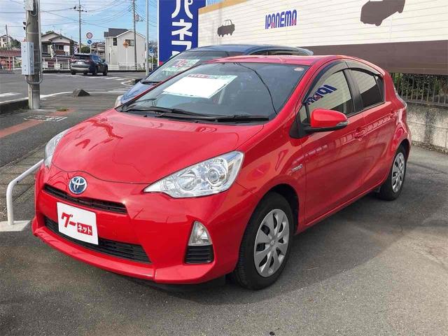 アクア S ドライブレコーダー ETC バックカメラ ナビ TV オートライト スマートキー 電動格納ミラー CVT 衝突安全ボディ ABS ESC CD ミュージックプレイヤー接続可 Bluetooth(1枚目)