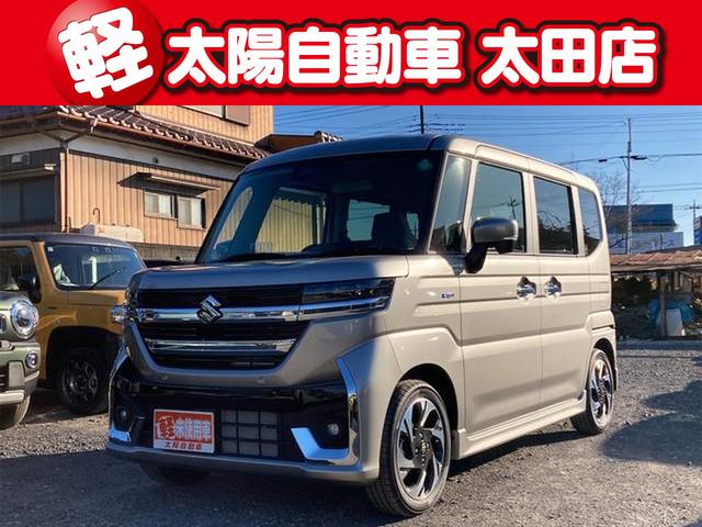 ハイブリッドＸＳ　両側電動スライドドア　クリアランスソナー　オートクルーズコントロール　レーンアシスト　衝突被害軽減システム　オートライト　ＬＥＤヘッドランプ　スマートキー　届出済未使用車　電動格納ミラー
