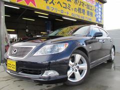 レクサス　ＬＳ　ＬＳ４６０　バージョンＳ　新品フルエアロ　白本革