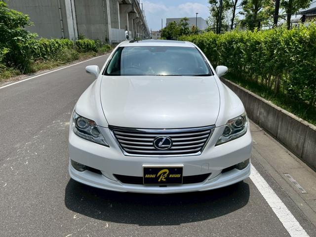 ＬＳ(レクサス) ＬＳ４６０　バージョンＳ　Ｉパッケージ　ＨＫＳ製スーパーチャージャー・ＨＤＤナビ・バックカメラ・マークレビンソン・黒革シート・ＥＴＣ・ヒートシート・ベンチレーション・セキュリティー・２１ＡＷ・ＴＯＭ’ｓエアロ 中古車画像