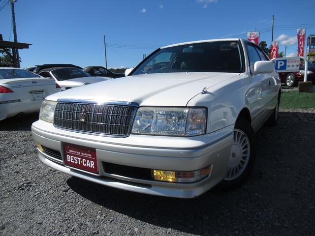 トヨタ クラウン ロイヤルサルーン 記録簿 キーレス １５インチアルミホイール フロント両席パワーシートの中古車 グーネット中古車