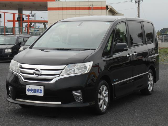 セレナ(日産) ハイウェイスター　Ｓ−ハイブリッド　Ｖセレクション　メモリーナビ　フルセグＴＶ　バックカメラ　両側パワースライドドア 中古車画像