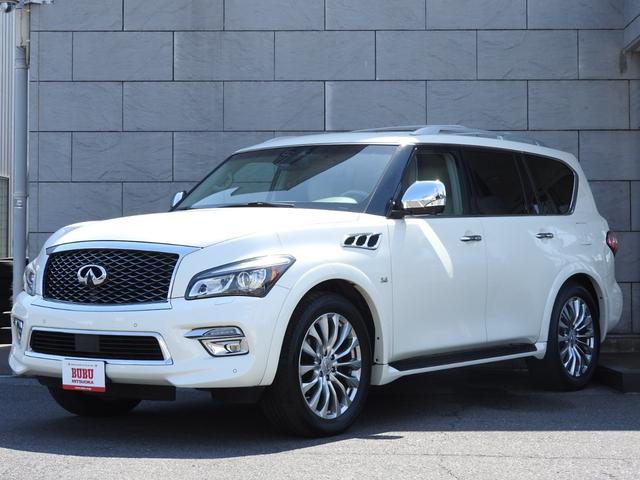 インフィニティ ＱＸ８０ ベースグレード　２０１５年モデル　新車並行車　純正２２ＡＷ