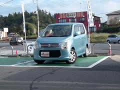 ワゴンR FX スマートキー アイドリングストップ CVT 盗難防止システム ABS CD ミュージックプレイヤー接続可 アルミホイール 衝突安全ボディ エアコン パワーステアリング パワーウィンドウ 中古車画像