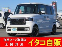 N-BOXカスタム ターボコーディネートスタイル 純正ディスプレイオーディオ Bluetooth対応 バックカメラ LEDヘッドライト ETC車載器 クルーズコントロール 両側パワースライドドア アイドリングストップ シートヒーター 衝突軽減ブレーキ 中古車画像