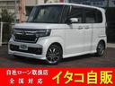 Ｎ－ＢＯＸカスタム Ｌ　ホンダセンシング・純正ナビ・フルセグ・バックカメラ・ＤＶＤ・左側パワースライドドア・シートヒーター・スマートキー・プッシュスタート（1枚目）