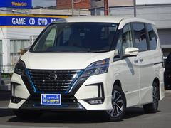 セレナ e-パワー ハイウェイスターV 地デジフルセグ純正10インチナビゲーション アラウンドビューモニター 両側パワースライドドア セーフティパック プロパイロット LEDヘッドライト 純正エアロ エマージェンシーブレーキ 純正エアロ 中古車画像