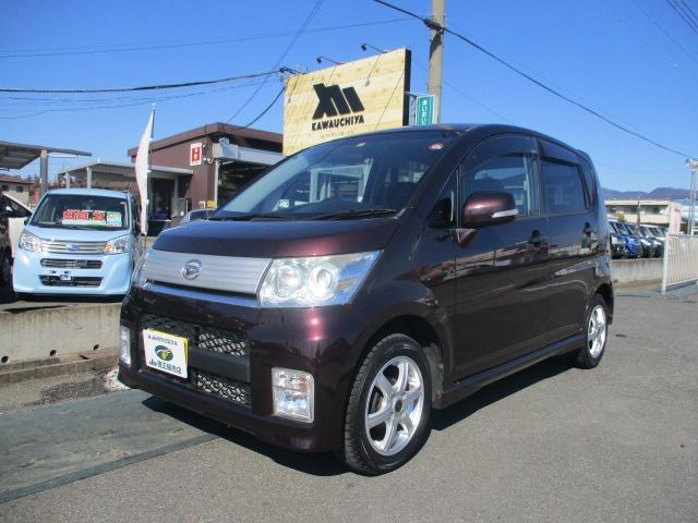 ムーヴ(ダイハツ) カスタム　Ｘ　４ＷＤ／スマートキー／オートエアコン／ＭＯＭＯステ／フォグランプ／社外アルミホイール／ 中古車画像