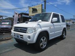 三菱　パジェロミニ　ホワイトパールセレクト　４ＷＤ　ターボ　フォグランプ