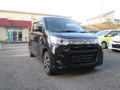 ワゴンRスティングレー T キーレススタートシステム WSRS イモビライザー スマキ 1セグTV オ-トエアコン ナビ・TV パワーウィンドウ パワーステ ABS エアバック 衝突安全ボディ SDナビゲーション 中古車画像