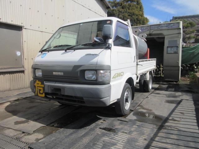 マツダ ボンゴトラック 　４ＷＤ　９５０Ｌタンクローリー　デジタルメーター