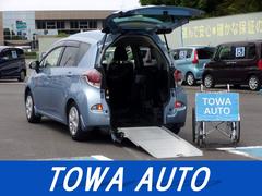 トヨタ　ラクティス　Ｇ　車いす仕様車　スロープ　リヤシート付