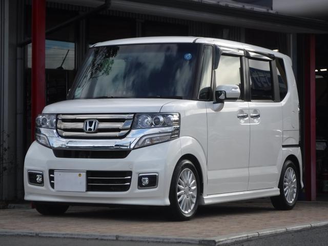 Ｎ−ＢＯＸカスタム(ホンダ) Ｇ　ＳＳパッケージ　４ＷＤ　純正ナビ　ＴＶ　バックカメラ　パワースライドドア 中古車画像