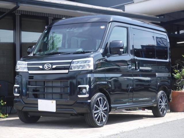 アトレー ＲＳ　４ＷＤ　ターボ　衝突被害軽減ブレーキ　ナビ　フルセグＴＶ　バックカメラ　両側パワースライドドア　スマートキー　ＬＥＤヘッドライト　走行２４００ｋｍ（1枚目）