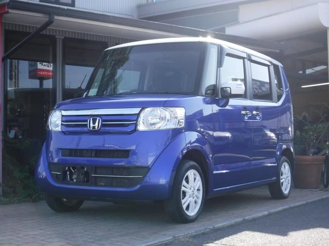 NBOX（ホンダ）２トーンカラースタイル　Ｇ・Ｌパッケージ　４ＷＤ　純正ナビ　フルセグＴＶ　バックカメラ　ＥＴＣ　パワースライドドア　シートヒーター　スマートキー 中古車画像