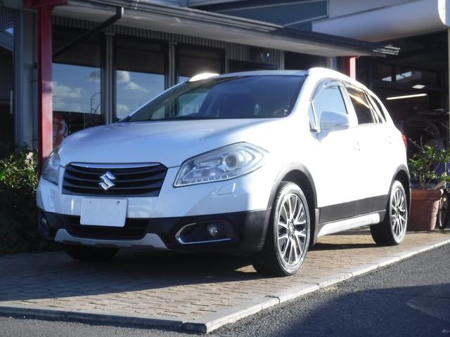 SX4 Sクロス ベースグレード 4WD 純正ナビ フルセグTV バックカメラ HIDヘッドライト シートヒーター スマートキー(1枚目)