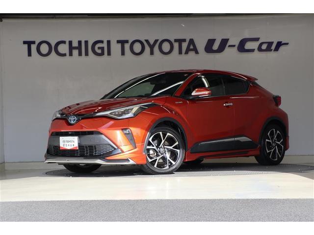 トヨタ Ｃ－ＨＲ Ｇ　純正フルエアロ　ディスプレイナビ　パノラマモニター　ドライブレコーダー　ＬＥＤライト　ＥＴＣ　衝突被害軽減ブレーキ　シートヒーター　純正アルミ　ワンオーナー車　スマートキー