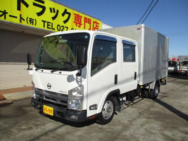 日産 アトラストラック その他 ２ｔ ｗキャブ アルミバン 垂直パワーゲート オートマ車 中古車検索 くるまのニュース