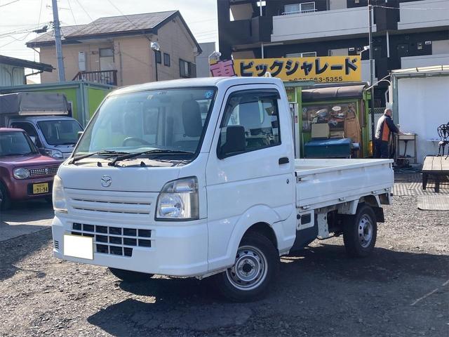 マツダ スクラムトラック ＫＣエアコン　パワステ　４ＷＤ　ワンオーナーＡＴ