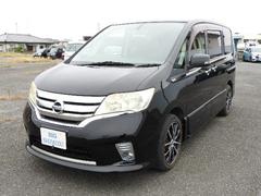 セレナ ハイウェイスター Wエアバック ABS フル装備 ナビ 地デジ Bカメラ CD キセノン フォグ Aライト 17アルミ ETC 両側自動ドア Aクルーズ Mウインカー Pガラス ドアバイザー インテリキー Bスタート 中古車画像