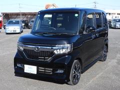 N-BOXカスタム G・Lホンダセンシング カーテンエアバック ABS フル装備 ナビ 地デジ Bカメラ ドラレコ LEDヘッド フォグ 14アルミ ETC 片側自動ドア Lクルーズ Pガラス バイザー スマートキー Iストップ Hセンシング 中古車画像