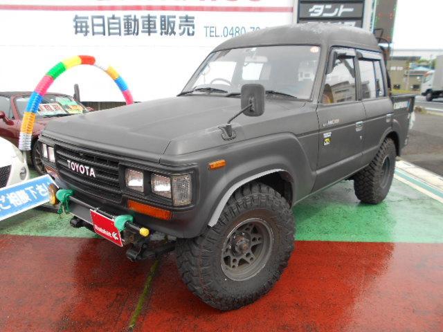 ランドクルーザー６０(トヨタ) 元消防車　後付けクーラー　社外アルミ付き！　純正フロアマット　４ＷＤ 中古車画像