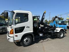 日野　ヒノレンジャー　　脱着装置付コンテナ専用車　新明和アームロール　ＣＣＡ４４−２０