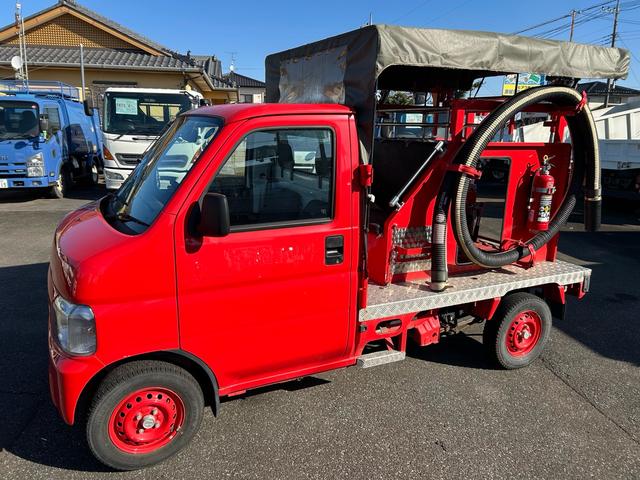 　消防車　４ＷＤ　ホース　装備品有り