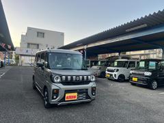 スペーシアギア ハイブリッドXZ スズキコネクト全方位9型Bluetooth地デジナビ付き届出済み未使用車 両自動ドア LEDライト スズキセーフティサポート 4WD メーカー保証付 中古車画像