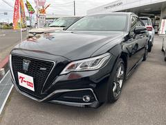 クラウンハイブリッド RSアドバンス ドライブレコーダー ETC レーンアシスト クリアランスソナー オートクルーズコントロール パークアシスト 衝突被害軽減システム 全周囲カメラ ナビ TV アルミホイール オートマチックハイビーム 中古車画像