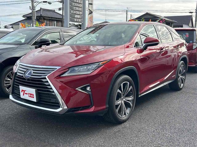 ＲＸ(レクサス) ＲＸ４５０ｈ　バージョンＬ　４ＷＤ　ドライブレコーダー　バックカメラ　オートクルーズコントロール　レーンアシスト　パワーシート　衝突被害軽減システム　ナビ　ＴＶ　オートマチックハイビーム 中古車画像