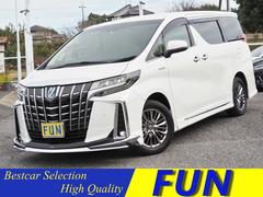 アルファードハイブリッド エグゼクティブラウンジS OP・モデリスタエアロ&マフラー&バックドアガーニッシュ JBLメーカーナビ&リヤエンタメ&全周囲&IPA2 BSM Dインナーミラー セーフティセンス 両自動 Pバックドア フラクセンナッパレザー 中古車画像