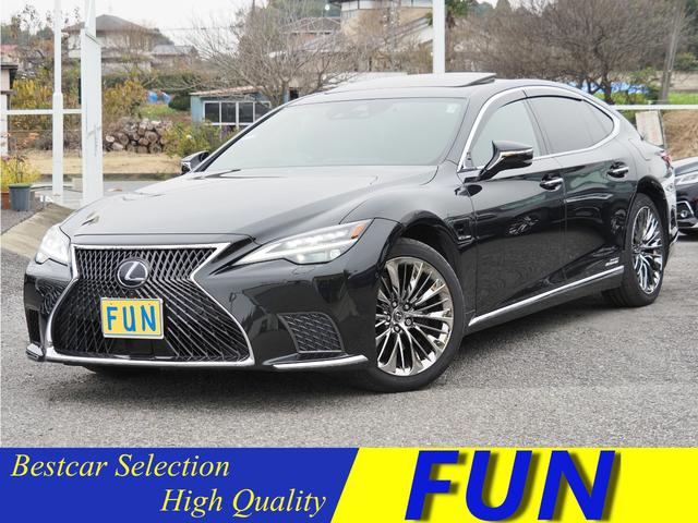 ＬＳ(レクサス) ＬＳ５００ｈ　バージョンＬ　アドバンスドドライブ　４ＷＤ　ＯＰ・２０ｉｎスパッタリング塗装ＡＷ　ＳＲ　セーフティシステムプラスＡ 中古車画像