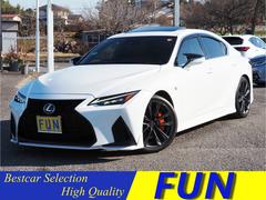 IS IS300h Fスポーツ OP・TRDエアロダイナミクスPKG OP・SR OP・3連フルLERDライト OP・オレンジキャリパー セーフティシステムプラス BSM/PKSB Ltexスポーツシート 10.3型ナビ Bカメラ 中古車画像