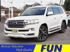 ランドクルーザー ZX OP・モデリスタフロントスポイラー OP・インラインズ20AW OP・Tコネクトナビ&マルチテレインモニター OP・リヤエンタ OP・Pバックドア OP・ルーフレール OP・ヒッチメンバー 黒ナッパ革 中古車画像