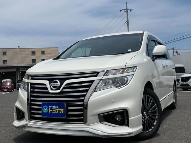 ２５０ハイウェイスターＳ　アーバンクロム　ツインサンルーフ　両側パワースライドドア　パワーバックドア　純正フリップダウンモニター　ＥＴＣメーカーナビ　ワンセグ　アラウンドビューモニター　ハーフレザーシート　７人乗り