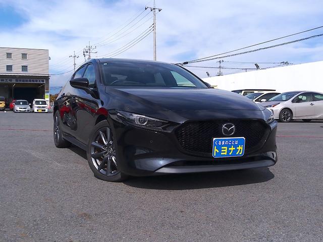 ＭＡＺＤＡ３ファストバック ＸＤ　Ｌパッケージ　被害軽減ブレーキ／８，８インチ純正ナビ／フルセグＴＶ／Ｂｌｕｅｔｏｏｔｈ対応／３６０度ビューモニター／レーダークルーズコントロール／ＨＵＤ／黒革シート／シートヒーター／ステアリングヒーター／ＬＥＤ（1枚目）