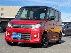 スペーシアカスタム XSリミテッド 純正SDナビ ワンセグTV バックカメラ パワースライドドア レーダーブレーキサポート ディスチャージヘッドライト 車検整備付 タイヤ4本新品 中古車画像