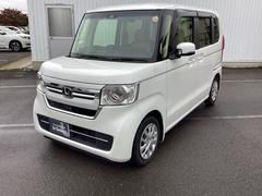 N-BOX L 衝突回避支援ブレーキ I-STOP クリソナ PW パワステ スマ-トキ- Bカメ 地デジTV ナビ&TV サイドエアバック 横滑り防止 ETC車載器 LEDライト エアコン付き DVD 盗難防止 中古車画像