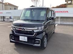 N-BOXカスタム L Pソナー サイドエアバッグ Aストップ シートヒータ ベンチシート キーフリーシステム LEDライト リアカメ クルーズコントロール AC スマキー ETC 横滑り防止 パワーステアリング USB 中古車画像