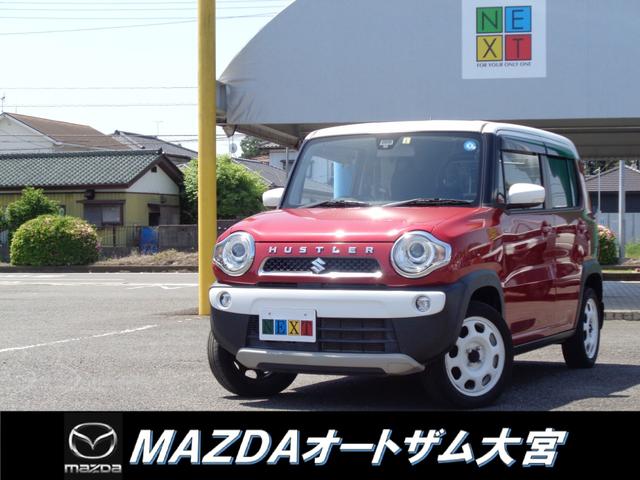 スズキ ハスラー Ｊスタイル　４ＷＤ　純正ナビ　ＴＶ