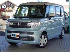 スペーシア ハイブリッドX 【届出済未使用車】LEDヘッドランプ スリムサーキュレーター 後席両側ワンアクションパワースライドドア ロールサンシェード 運転席助手席シートヒーター 後席両側パーソナルテーブル マルチユースフラップ 中古車画像